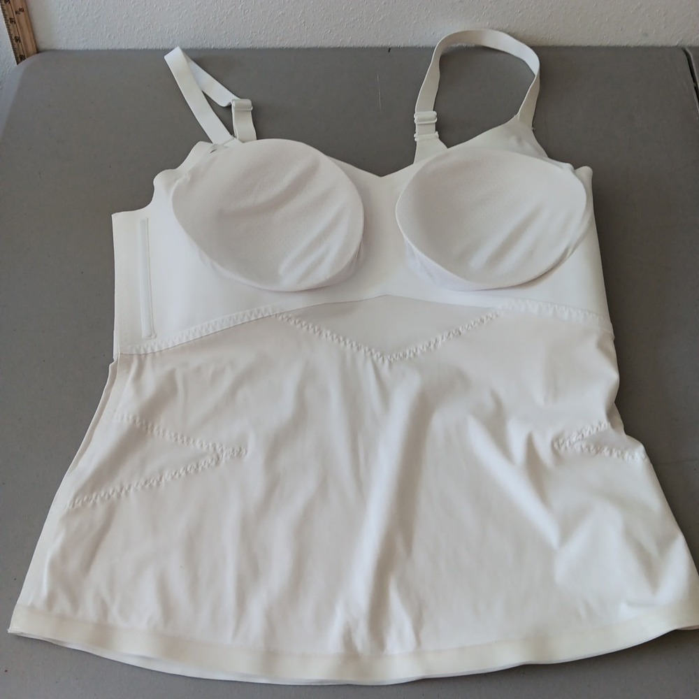 Honeylove Cami Shaper Women 2XL Liftwear Ivory Natural Bra Top Shape Wear Boning - Picture 7 of 10